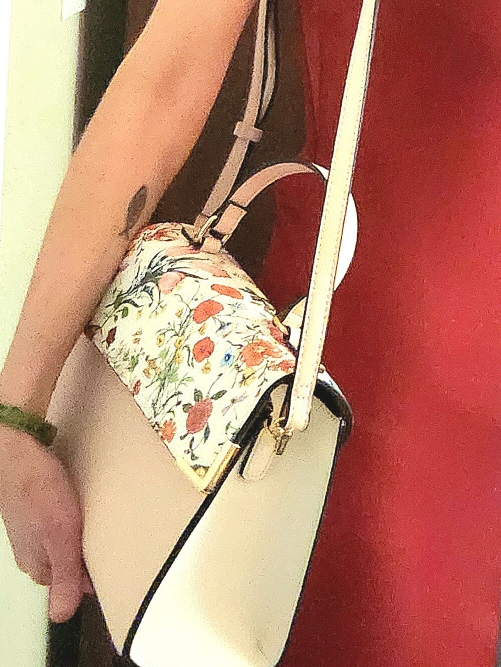 DUNE LONDON PINK TOP FLAP SNAP HANDLE/CROSS-BODY PURSE